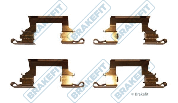 Accessory Kit, disc brake pad (BKT1281)