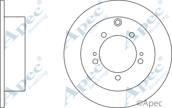 Brake Disc (DSK2354)