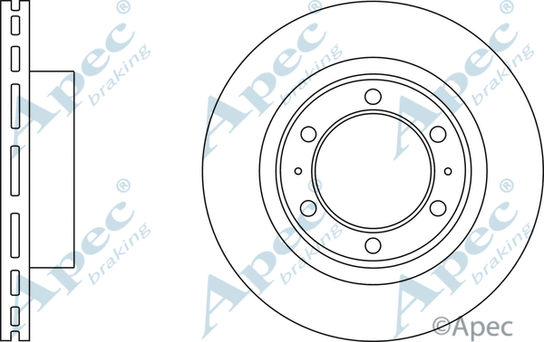 Brake Disc (DSK2915)