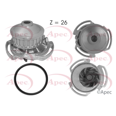 Water Pump, engine cooling (AWP1009)
