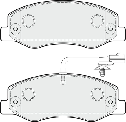 Brake Pad Set, disc brake (PD3272)