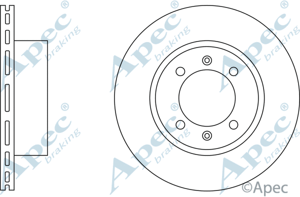 Brake Disc (DSK579)