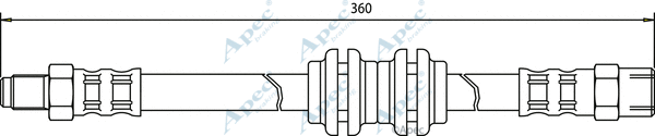Brake Hose (HOS3031)