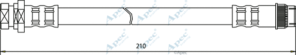 Brake Hose (HOS3469)