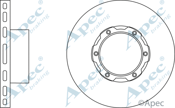 Brake Disc (DSK2033)