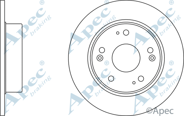 Brake Disc (DSK2433)