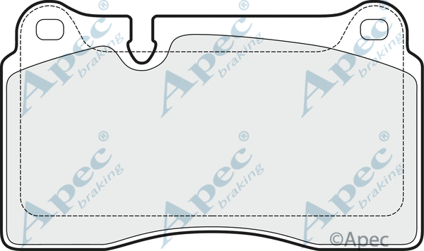 Brake Pad Set, disc brake (PAD1508B)