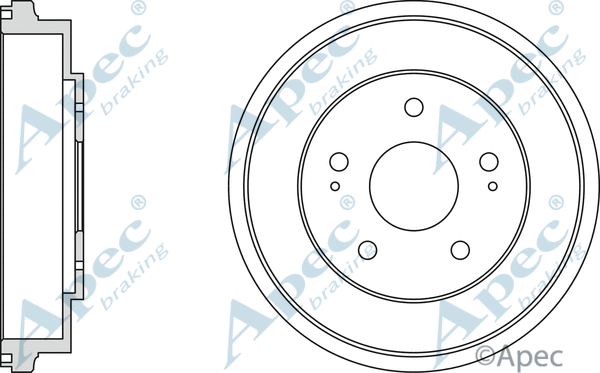 Brake Drum (DRM9529)