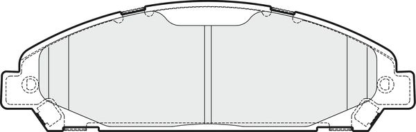 Brake Pad Set, disc brake (PD3763)