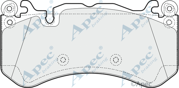 Brake Pad Set, disc brake (PAD1616)