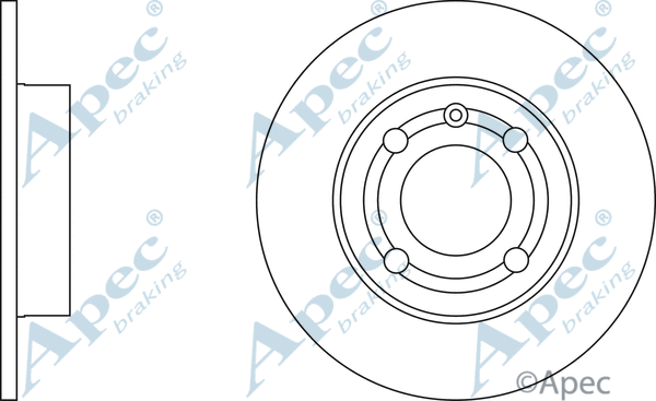Brake Disc (DSK2165)
