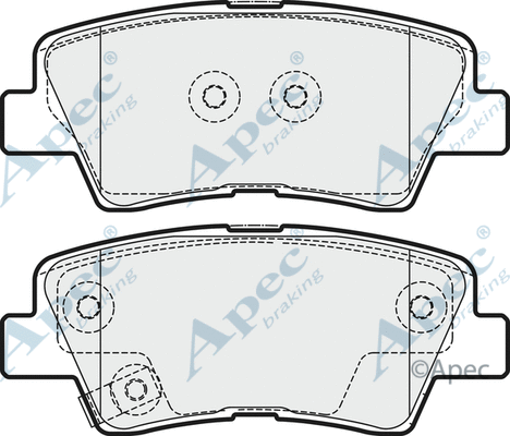 Brake Pad Set, disc brake (PAD1754)