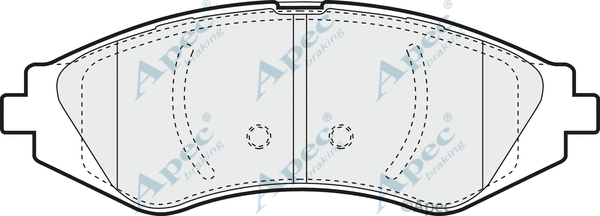 Brake Pad Set, disc brake (PAD1230)