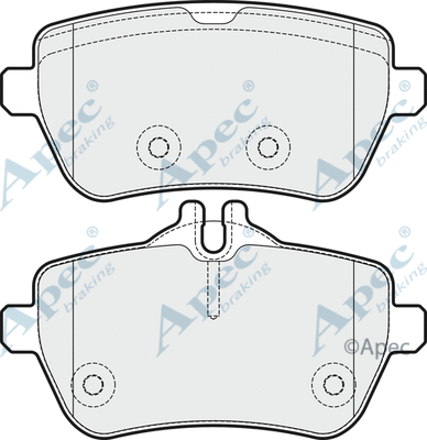 Brake Pad Set, disc brake (PAD1908)