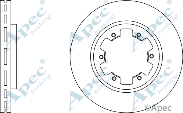 Brake Disc (DSK772)
