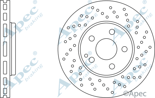 Brake Disc (DSK2307)