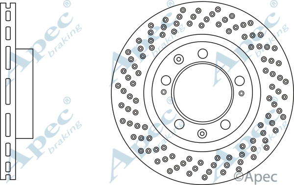 Brake Disc (DSK3108)