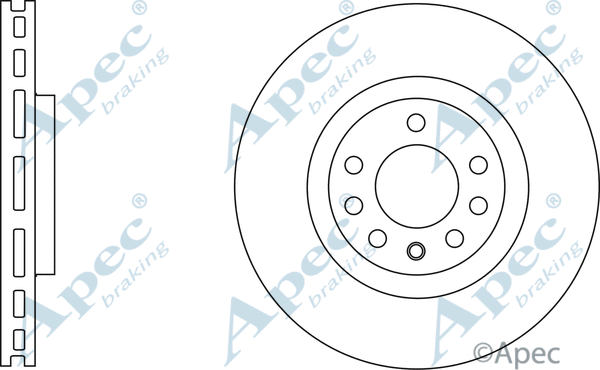 Brake Disc (DSK2596)