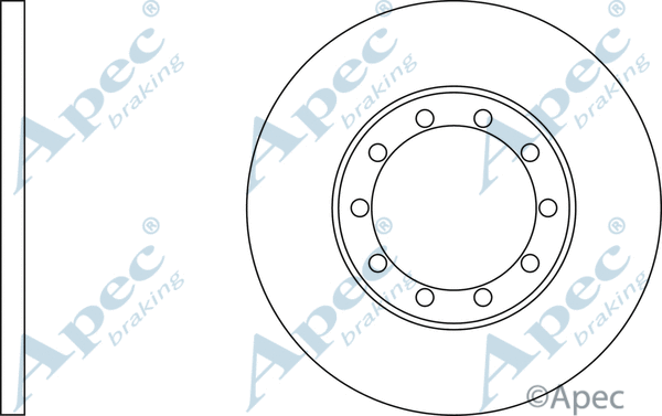 Brake Disc (DSK2527)