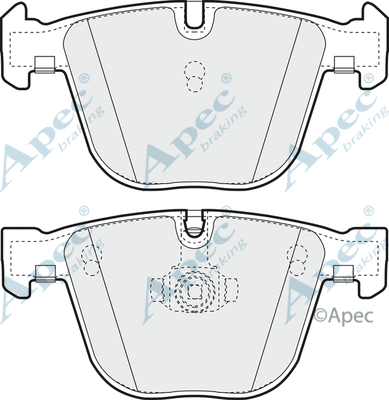 Brake Pad Set, disc brake (PAD1285)