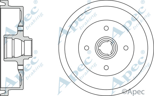 Brake Drum (DRM9117)