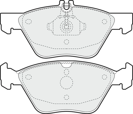 Brake Pad Set, disc brake (PD3487)