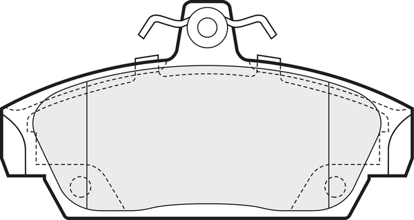 Brake Pad Set, disc brake (PD3438)