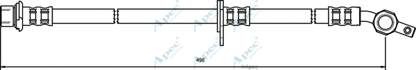 Brake Hose (HOS3116)