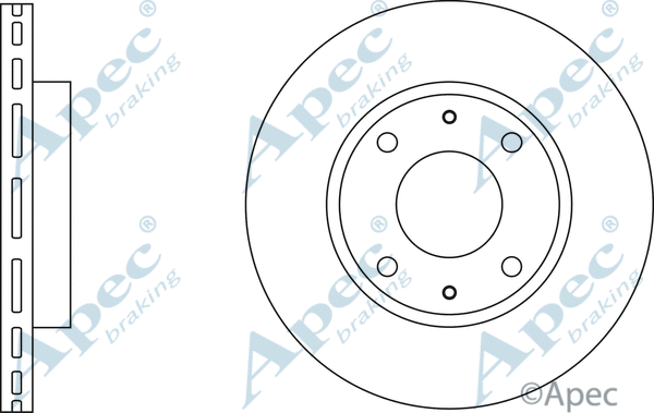 Brake Disc (DSK2916)