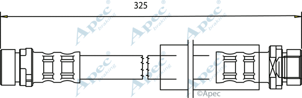 Brake Hose (HOS3551)