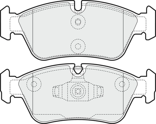 Brake Pad Set, disc brake (PD3161)