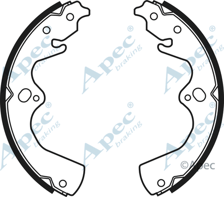 Brake Shoe Set (SHU631)