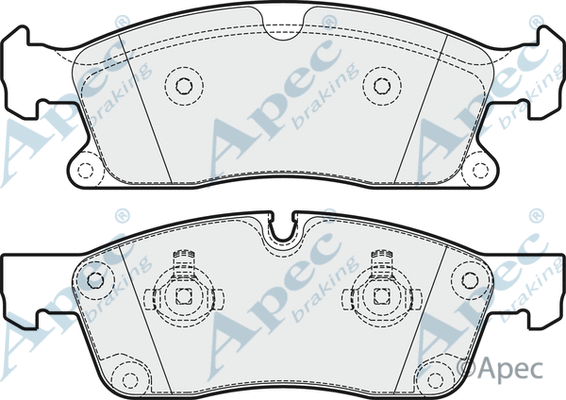 Brake Pad Set, disc brake (PAD1924)