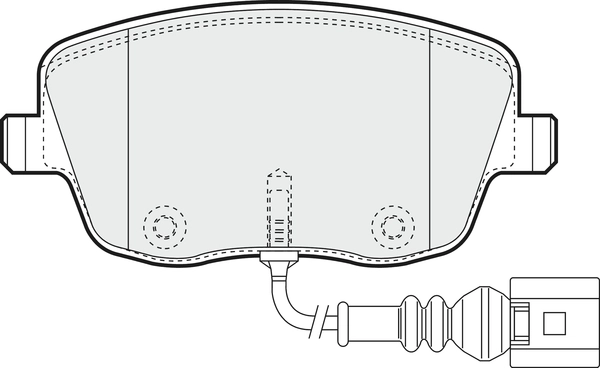 Brake Pad Set, disc brake (PD3538)
