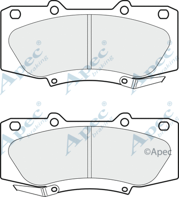 Brake Pad Set, disc brake (PAD1872)