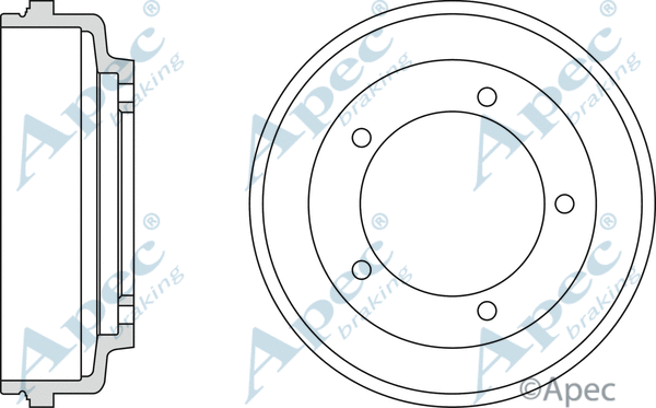 Brake Drum (DRM9712)