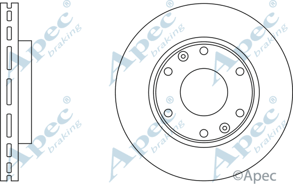 Brake Disc (DSK2786)