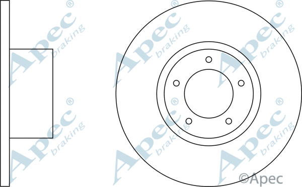 Brake Disc (DSK549)