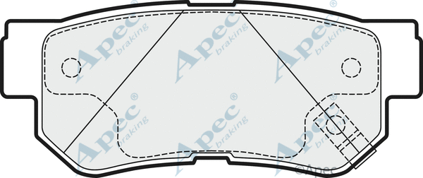 Brake Pad Set, disc brake (PAD1528)