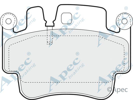 Brake Pad Set, disc brake (PAD1409)
