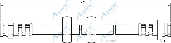 Brake Hose (HOS3126)