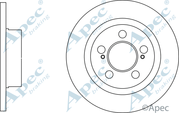 Brake Disc (DSK3095)