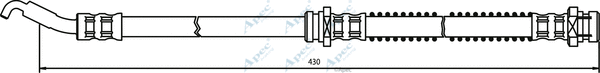 Brake Hose (HOS3062)