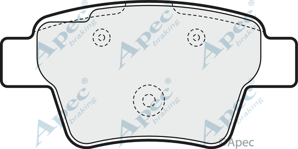 Brake Pad Set, disc brake (PAD1558)