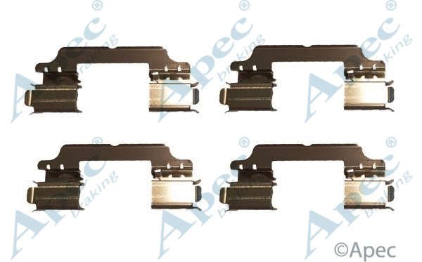 Accessory Kit, disc brake pad (KIT1076)