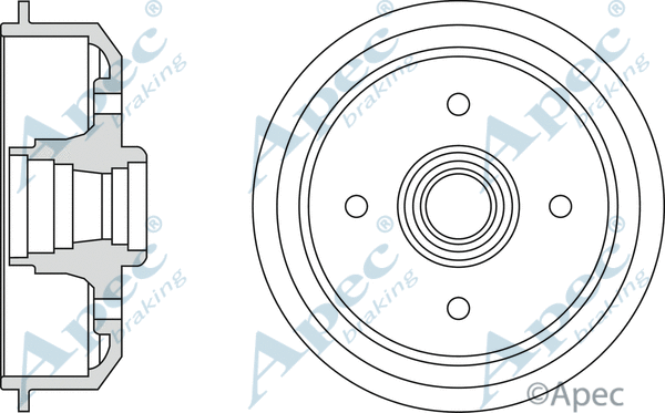 Brake Drum (DRM9116)