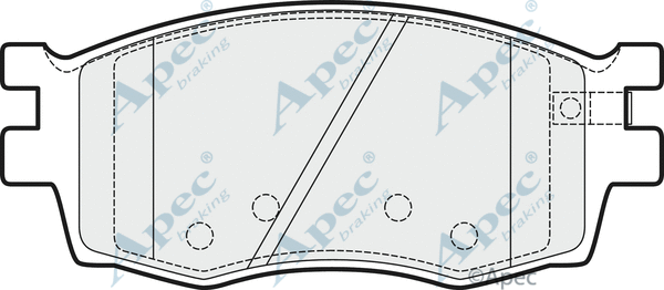 Brake Pad Set, disc brake (PAD1491)