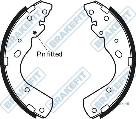 Brake Shoe Set (BSH1082)