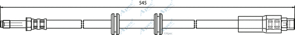 Brake Hose (HOS3484)