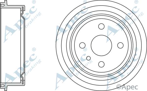 Brake Drum (DRM9104)